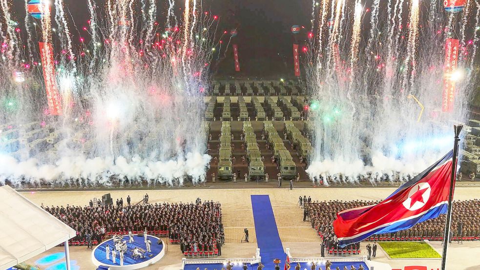 Der Grund für die Sanktionen: schwere Menschenrechtsverletzungen und wiederholten Raketentests. Wie schafft Nordkorea trotzdem ein Wirtschaftswachstum? Foto: dpa