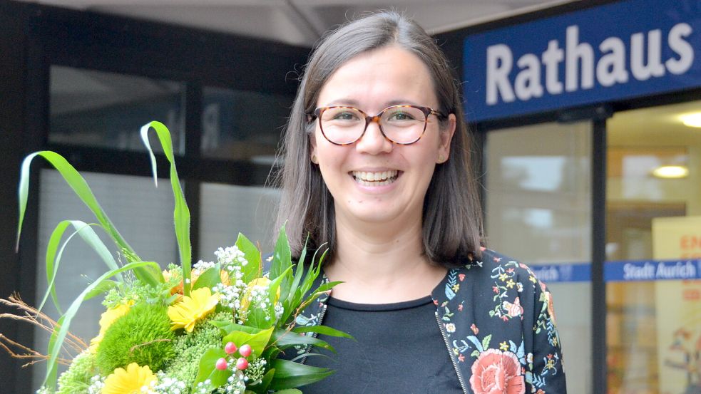 Claudia Stolte (SPD) wurde am vergangenen Donnerstag zur neuen Ortsbürgermeisterin der Auricher Kernstadt gewählt. Foto: Aiko Recke