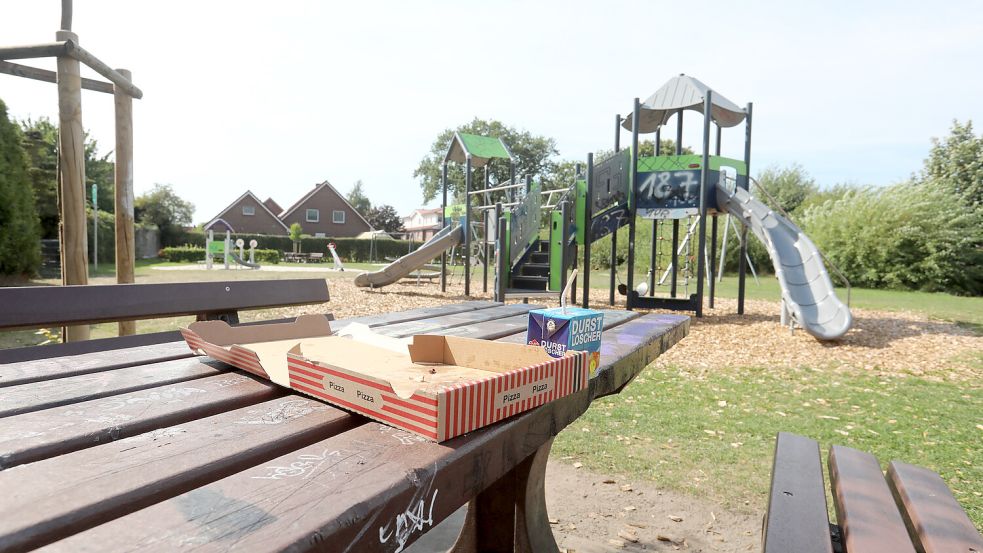 Müll und Unrat waren auf dem gut von Blicken verborgenen Spielplatz am Schwanenweg von Anfang an ein Problem. Foto: Romuald Banik