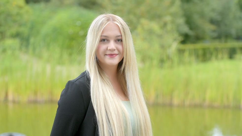 Die 21-jährige Antje Kopietz hat sich und ihre Freundin Melina Folkerts zur Wahl angemeldet. Foto: Ortgies