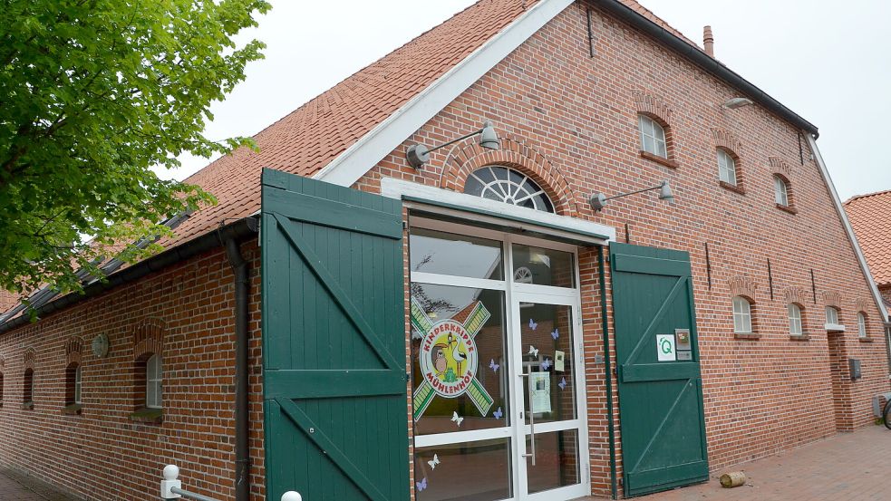 Blick auf die Fehntjer Krippe Mühlenhof. Foto: Christin Wetzel