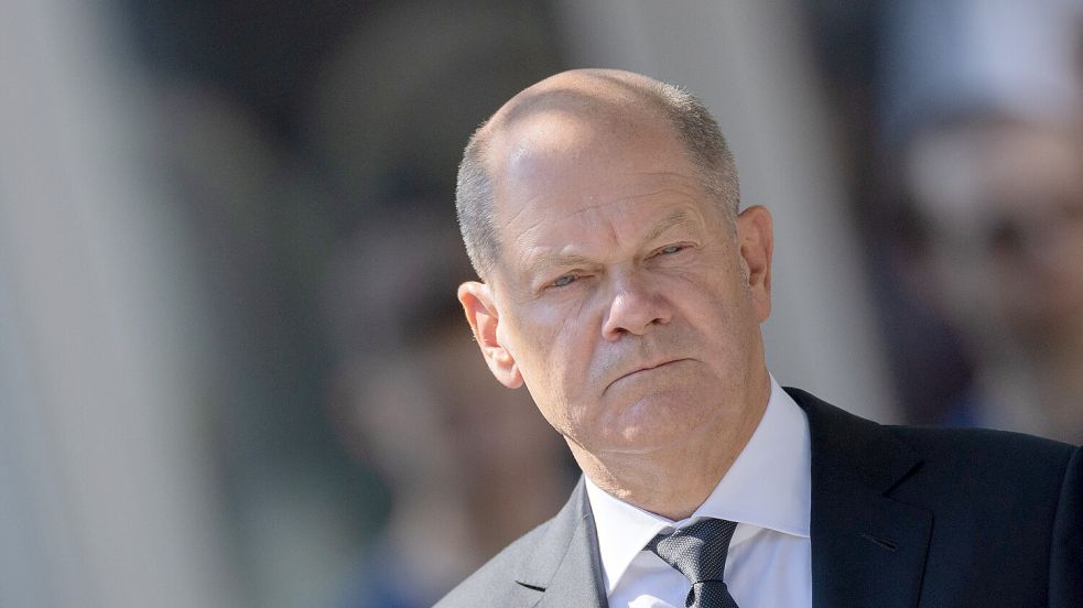 Olaf Scholz verliert von der Bevölkerung an Rückhalt. Foto: dpa/Rolf Vennenbernd