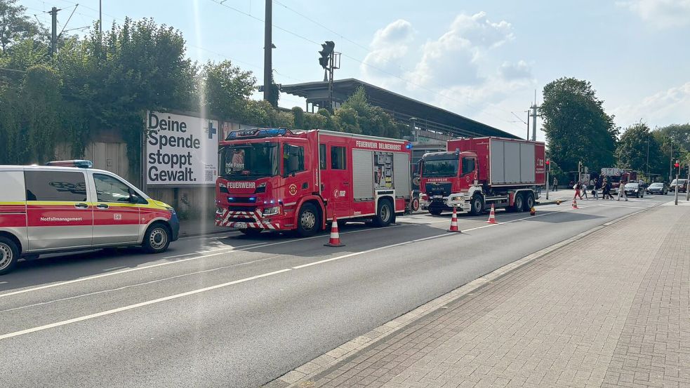 Im Bahnverkehr von und nach Delmenhorst kommt es am Dienstagnachmittag zu Behinderungen. Grund ist ein größerer Einsatz am Delmenhorster Bahnhof. Foto: Lars Pingel