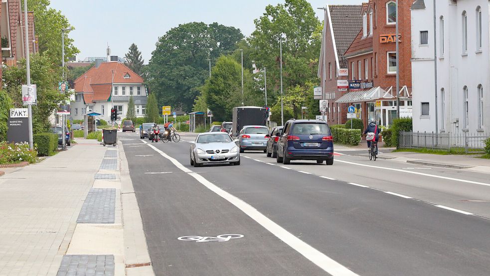 In der Fockenbollwerkstraße wird ab Montag der Schmutzwasserkanal saniert. Foto: Romuald Banik