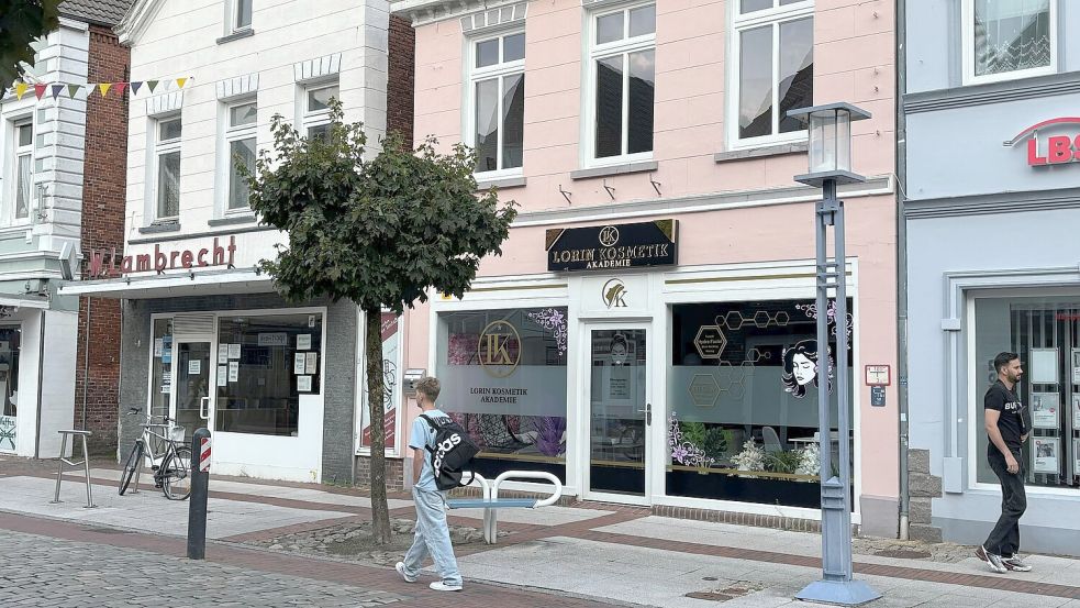 In der Norderstraße hat sich ein Kosmetikstudio niedergelassen. Fotos: Boschbach