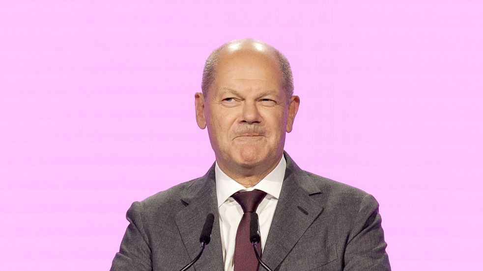 Kann die SPD mit Olaf Scholz als Spitzenkandidaten die Bundestagswahl gewinnen? Der Kanzler bei der IFA-Eröffnungsgala in dieser Woche. Foto: dpa/Carsten Koall