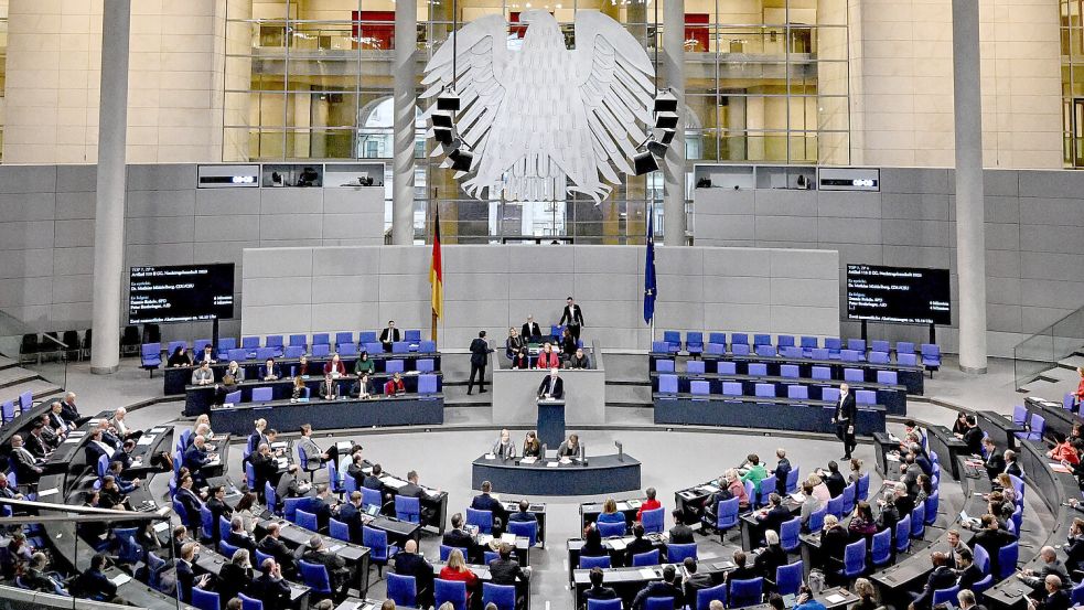 Nach der Sommerpause debattiert der Bundestag den Entwurf für den Bundeshaushalt 2025. Foto: dpa/Britta Pedersen