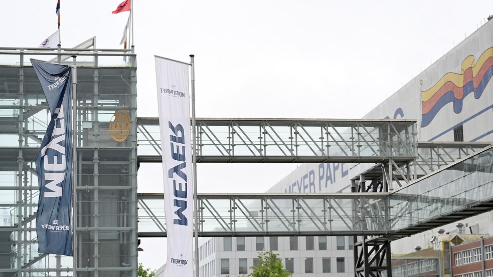 Die Papenburger Meyer Werft braucht staatliche Unterstützung, um ihren Fortbestand sichern zu können. Foto: Lars Penning/dpa