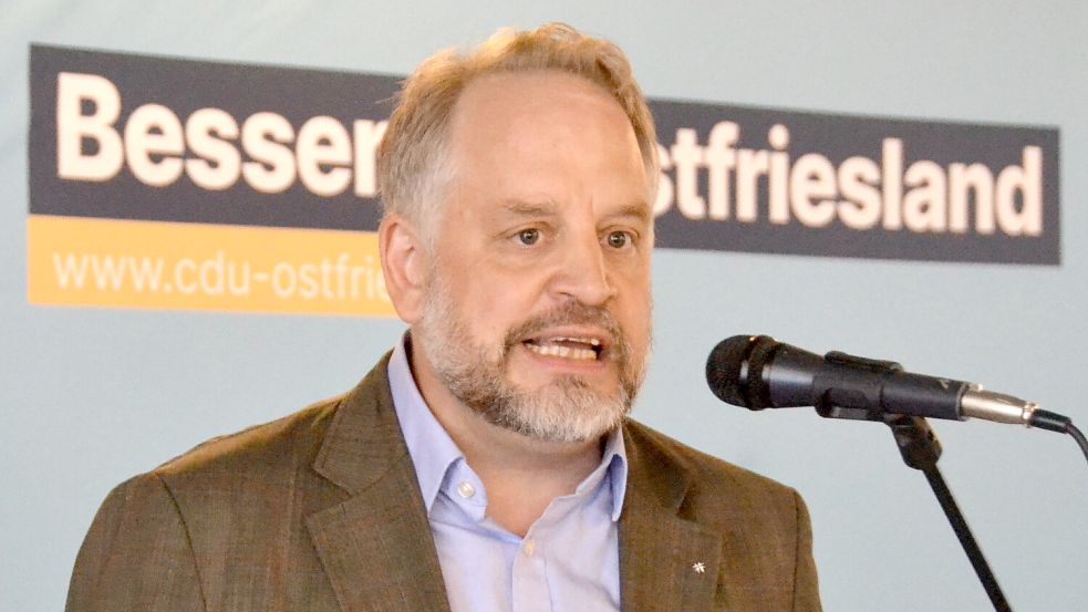 CDU-Kreisvorsitzender und Bundestagskandidat Dr. Joachim Kleen. Foto: Aiko Recke