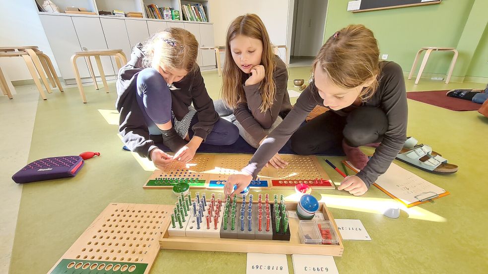 Seit vier Jahren gibt es im Landwehrviertel die Freie Montessori-Schule Osnabrück. Nach dem Start der Grundschule hat nun auch die Gesamtschule geöffnet. Foto: Freie Montessori-Schule Osnabrück
