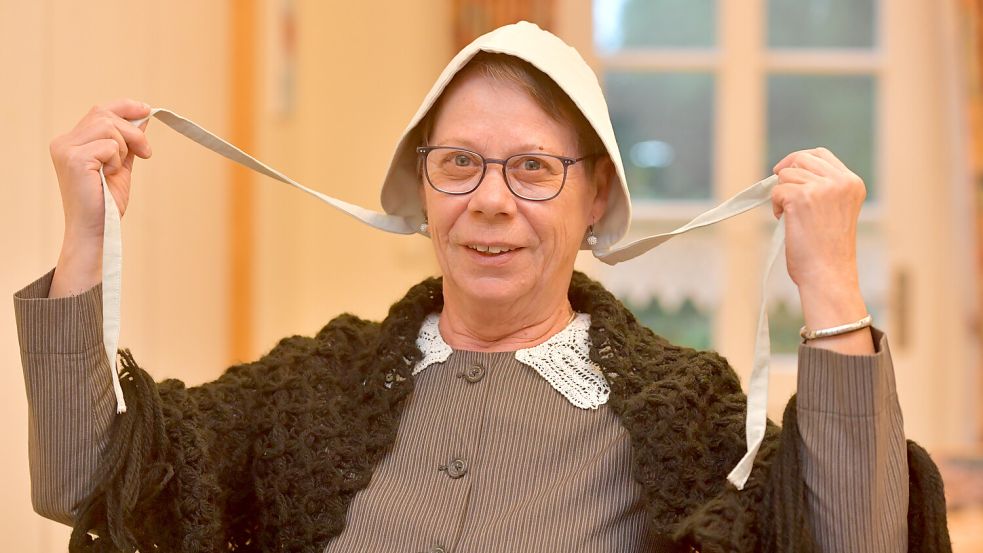 Anita Lindenbeck schlüpft in die Rolle der Trinette. Foto: Ortgies