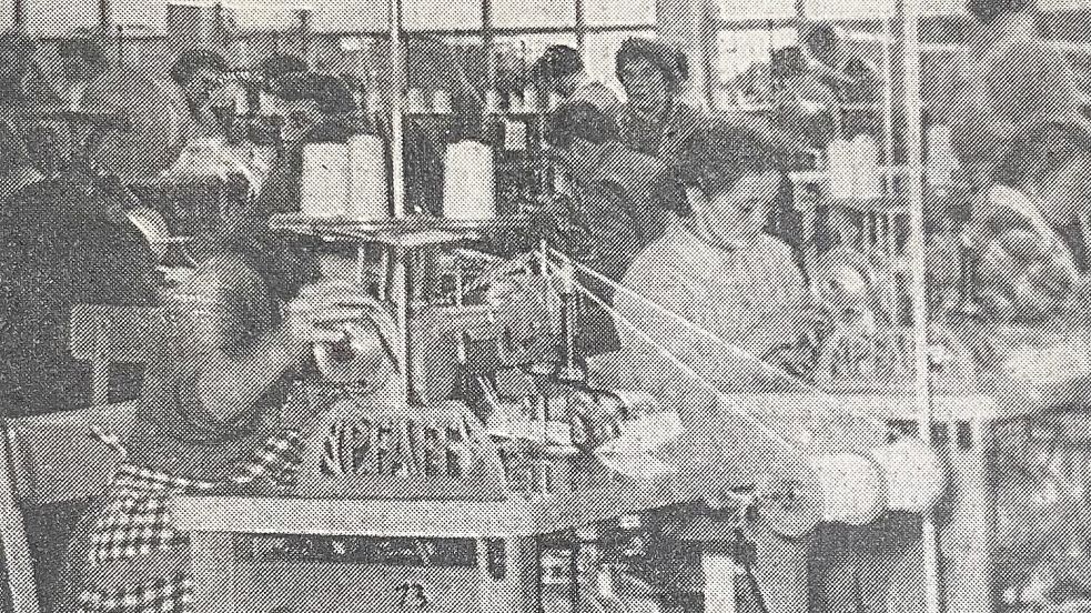 Zu Beginn arbeiteten in den hellen Produktionsräumen fast nur Frauen.