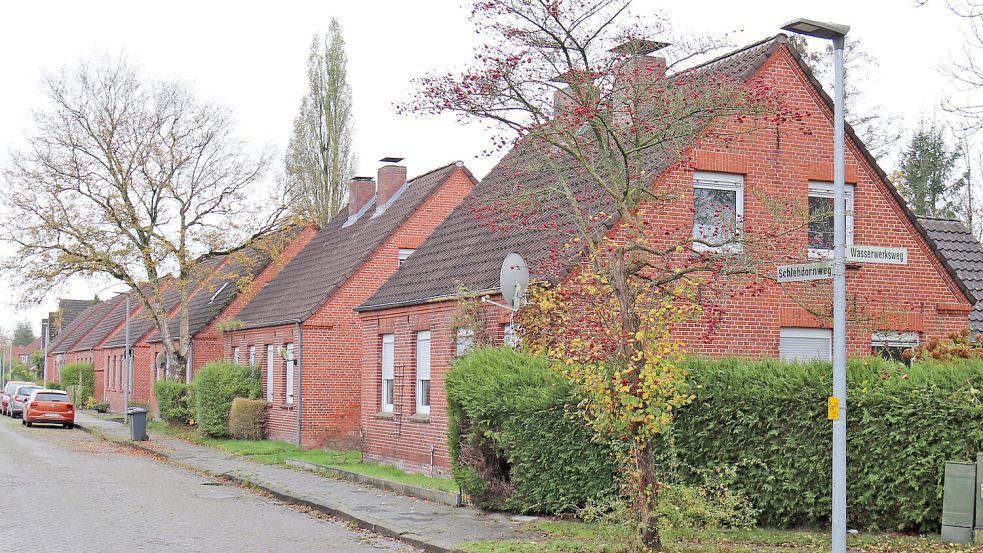 In den 1930er Jahren wurden die Häuser am Schlehdornweg und Hohegaster Weg gebaut. Sie sollen nun durch Neubauten ersetzt werden. Foto: Heino Hermanns