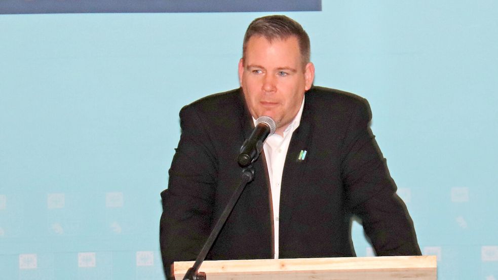 Nordens Bürgermeister Florian Eiben (SPD) fordert eine Senkung der Kreisumlage. Foto: Heino Hermanns