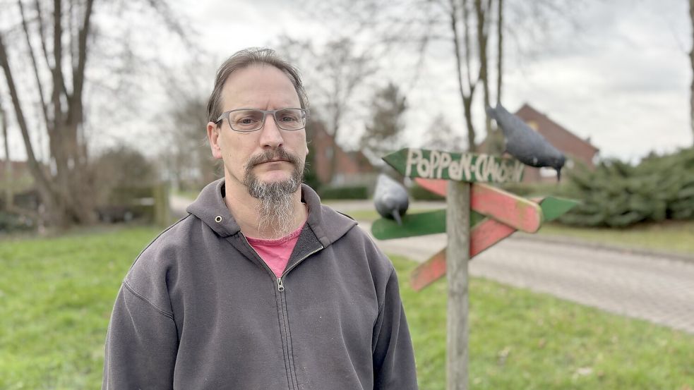 Der Ihlower Marco Clausen sucht für sich und seine Familie dringend eine neue Wohnung. Foto: Christin Wetzel
