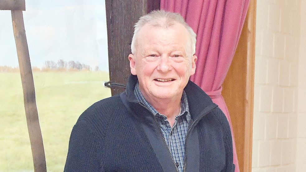 Wilhelm Reuter erfuhr als Erster seine Rolle, er spielt Pastor Peter Jacob Bernh. Siemens. Foto: Gerd-Arnold Ubben