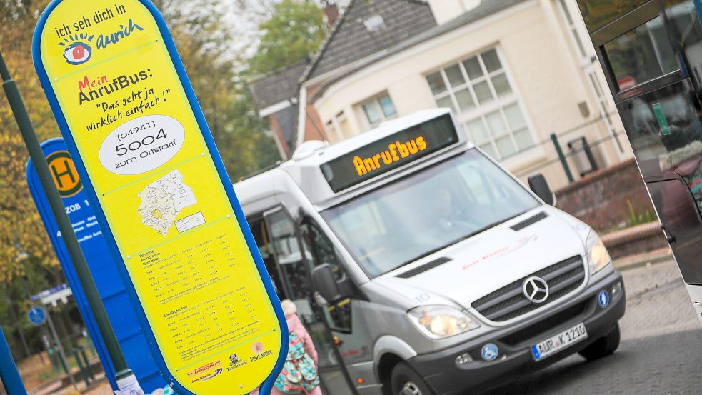 So einfach wie gehofft lässt sich ein Bus-Sammeltaxi-System auf der Fläche Aurichs nicht einrichten. Foto: Romuald Banik