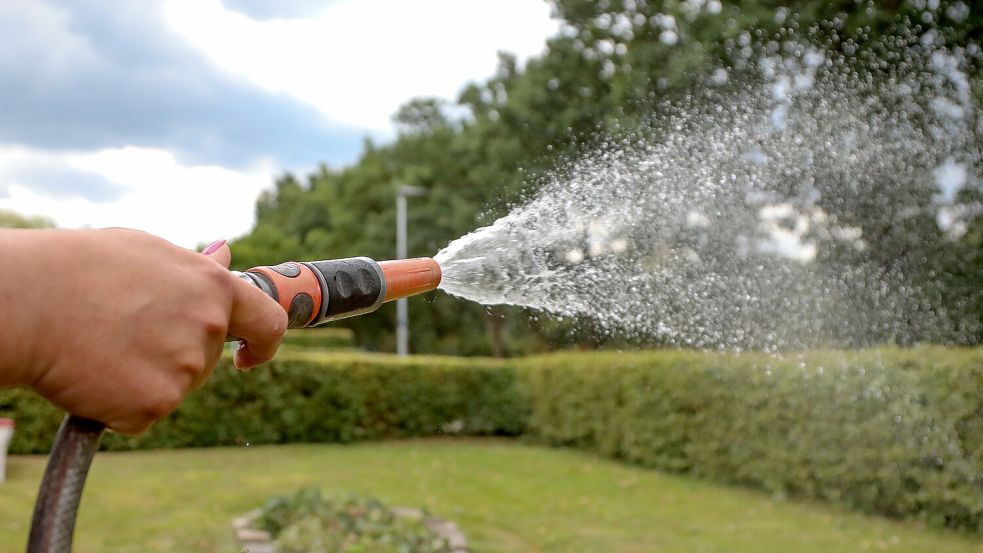 Durch den Klimawandel steigt der Bedarf an Wasser unter anderem bei der Gartenbewässerung. Foto: Romuald Banik