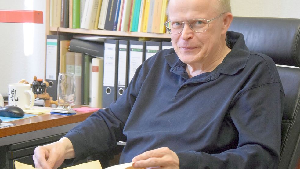 Dr. Dieter Riemer ist von seinem Amt als Richter des Staatsgerichtshofs zurückgetreten. Foto: Nordsee-Zeitung/Rabbel