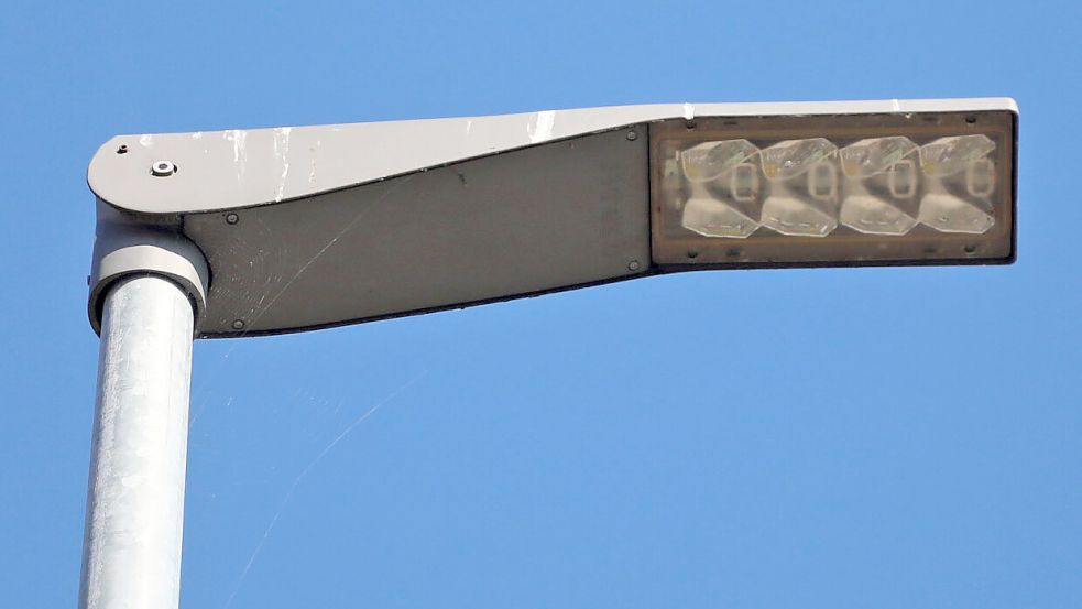 Eine Straßenlaterne mit LED-Technik.Foto: Romuald Banik