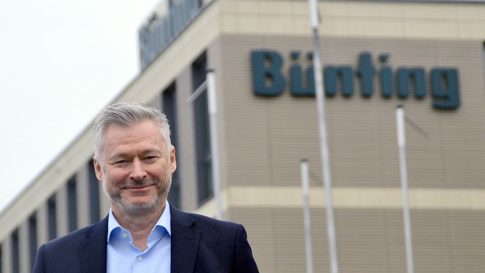 Der Vorstandsvorsitzende der Bünting-Gruppe, Markus Buntz. Foto: Aiko Recke