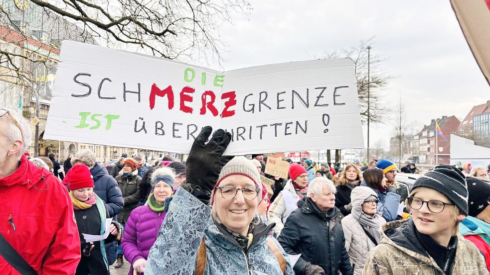 Manche Namen bieten sichfür den Protest einfach an. Foto: Ortgies