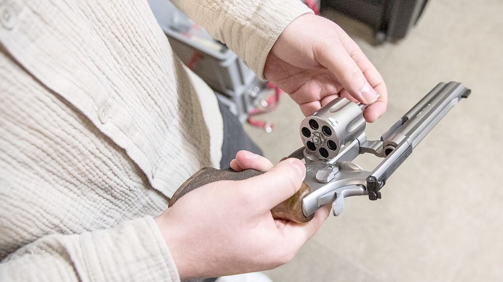 Auch Schusswaffen wurden vom Landkreis Aurich im Jahr 2024 vernichtet. Foto: Landkreis Aurich
