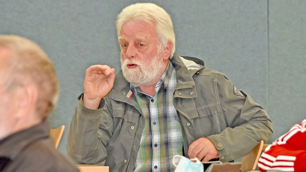 Der Vorsitzende der Sportarbeitsgemeinschaft Jürgen Lübben. Foto: Thomas Dirks