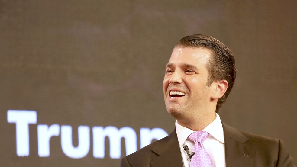 Donald John Trump Jr. ist der älteste Sohn des amtierenden amerikanischen Präsidenten Donald Trump. Foto: dpa/Manish Swarup
