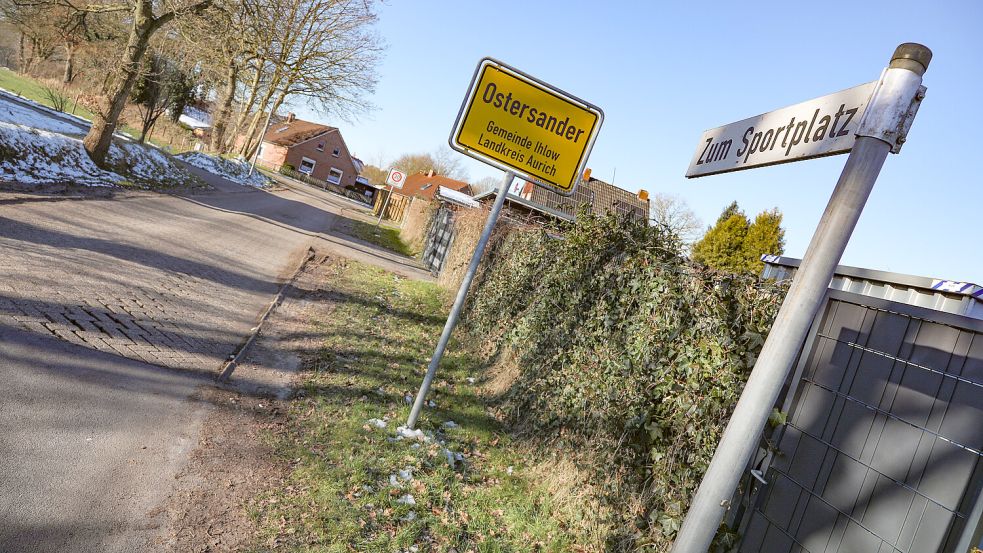 Auf Platz zwei der Prioritätenliste steht in Ostersander die Straße „Zum Sportplatz“. Foto: Romuald Banik
