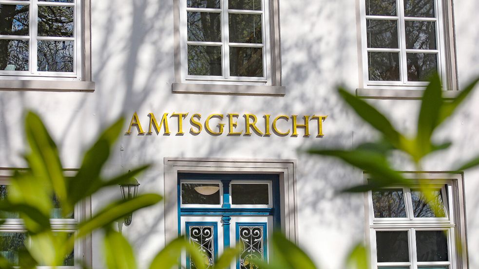Das Amtsgericht in Aurich. Foto: Romuald Banik