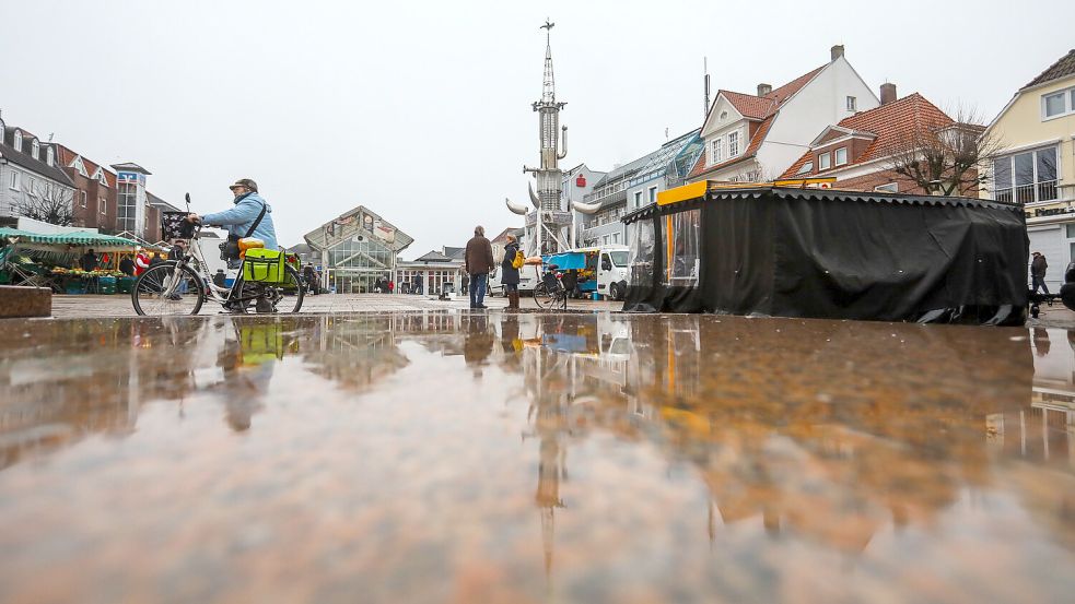 Seit über 20 Jahren wird in Aurich über die Regenwassergebühr gestritten. Foto: Romuald Banik