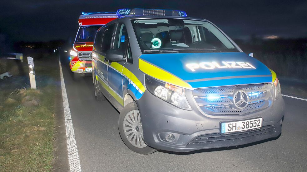 In Nordfriesland wurde ein 10-jähriger Junge von einem Polizeiwagen erfasst. Foto: Florian Sprenger