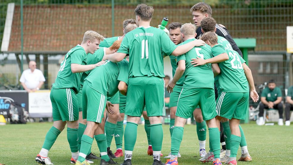 Teamgeist wird beim Tabellenfünften SV Wallinghausen groß geschrieben. Foto: Helmut Vortanz