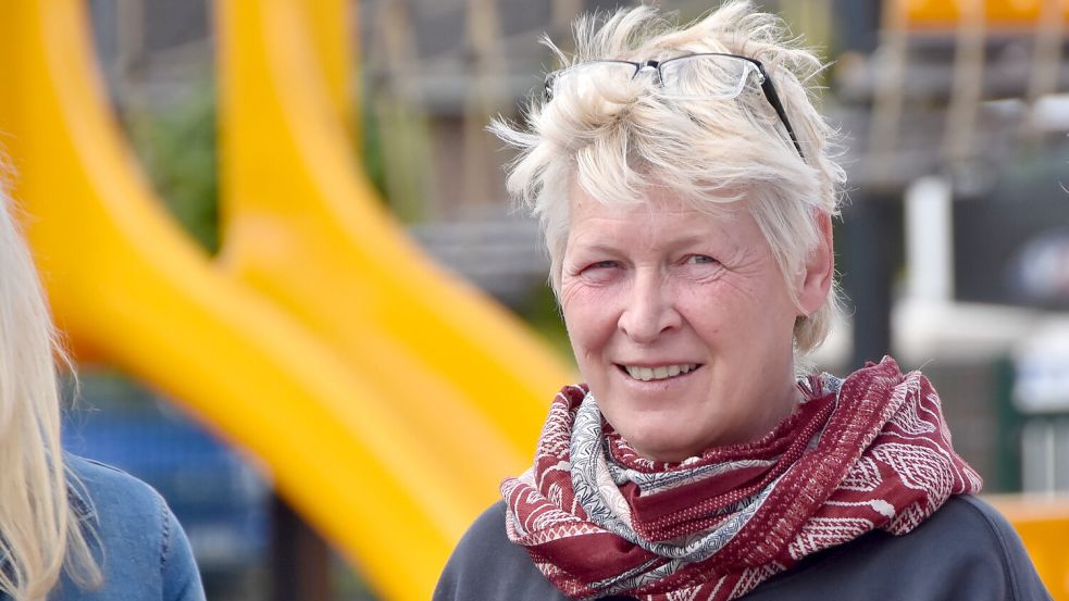Kirstin Rehfeldt ist Leiterin der Grundschule in Leezdorf. Foto: Thomas Dirks