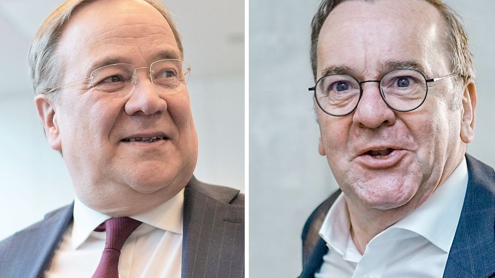 Armin Laschet (links) und Boris Pistorius werden oft verwechselt. Wir finden: Das ließe sich doch politisch nutzen. Foto: dpa/Michael Kappeler