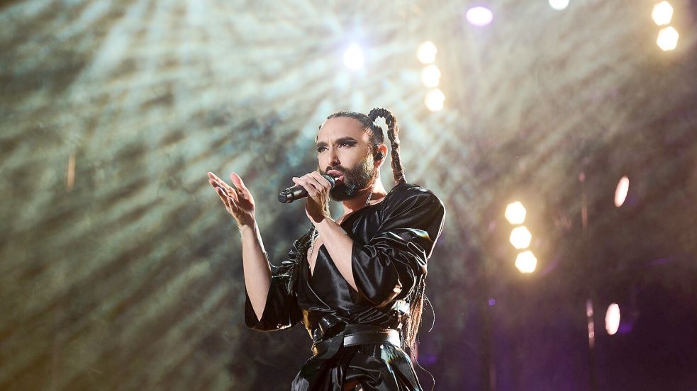 Gewann den Eurovision Song Contest 2014: Conchita Wurst. (Archivbild) Foto: Annette Riedl/dpa
