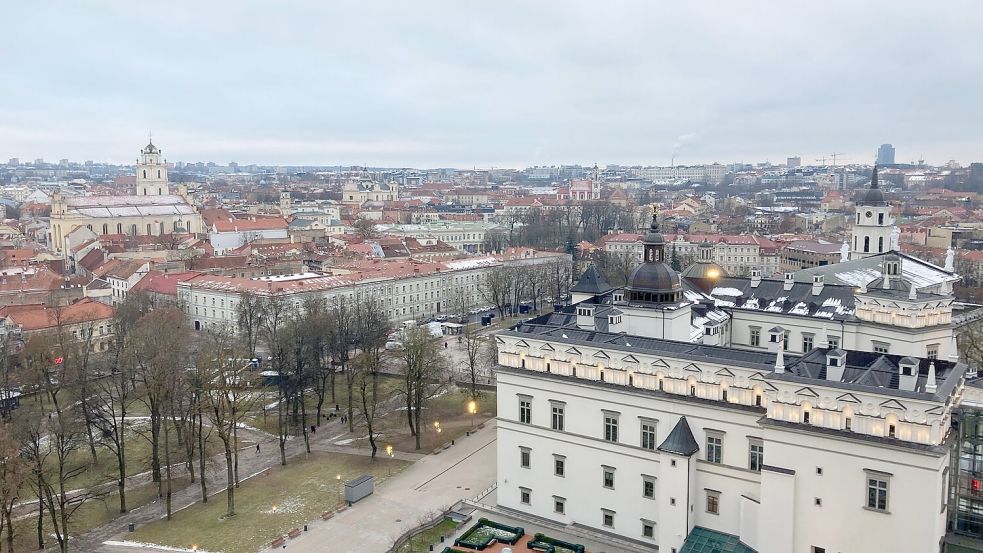 In Vilnius soll der russische Geheimdienst einen Brandanschlag angestiftet haben. (Archivbild) Foto: Alexander Welscher/dpa