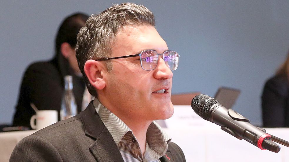 Mahmoud Mahmed im Kreistag.Foto: Romuald Banik