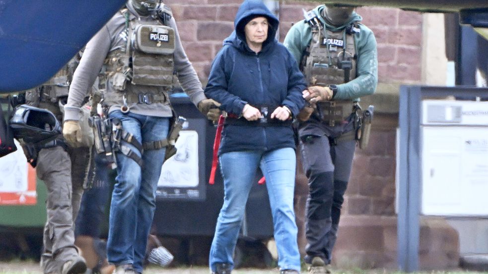 Daniela Klette lebte jahrzehntelang im Untergrund. Im Februar vergangenen Jahres wurde sie festgenommen. Foto: dpa/Uli Deck