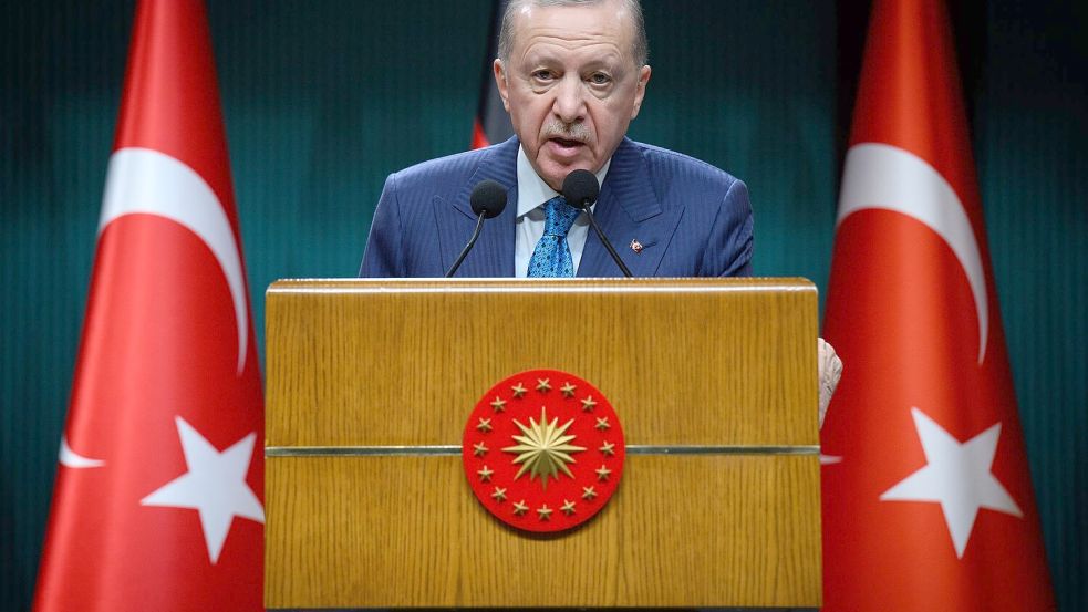 Recep Tayyip Erdogan steht seit 2003 abwechselnd als Regierungschef oder Präsident an der Staatsspitze. (Archivbild) Foto: Bernd von Jutrczenka/dpa
