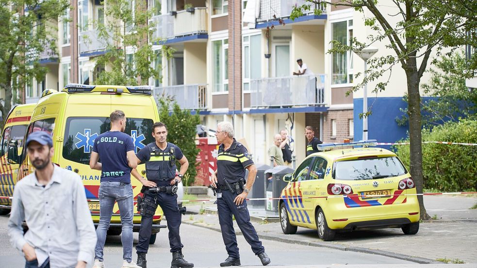 Im Zentrum von Amsterdam hat es einen Messerangriff mit mehreren Verletzten gegeben. Foto: dpa/ANP/„ginopress B.V.“