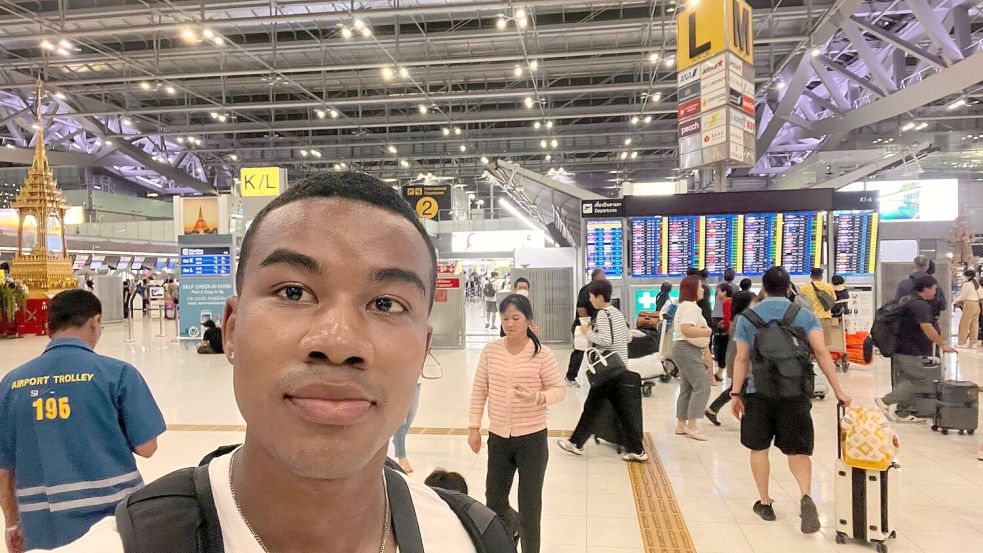 Der Student Dennis Wiangkham erzählt, wie er das Erdbeben in Thailand erlebte. Foto: Privat/Dennis Wiangkham