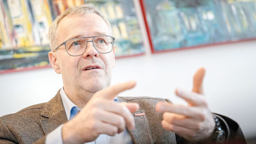 Jörg Dittrich, Präsident des Zentralverbandes des Deutschen Handwerks (ZDH), sagt: „Eine derart angespannte und gereizte Stimmung habe ich in meinen 35 Berufsjahren noch nicht erlebt.“ Foto: dpa/Kay Nietfeld