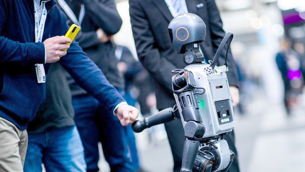 Die Hannover Messe ist die weltgrößte Ausstellung für Maschinenbau und Elektrotechnik. Foto: Michael Matthey/dpa