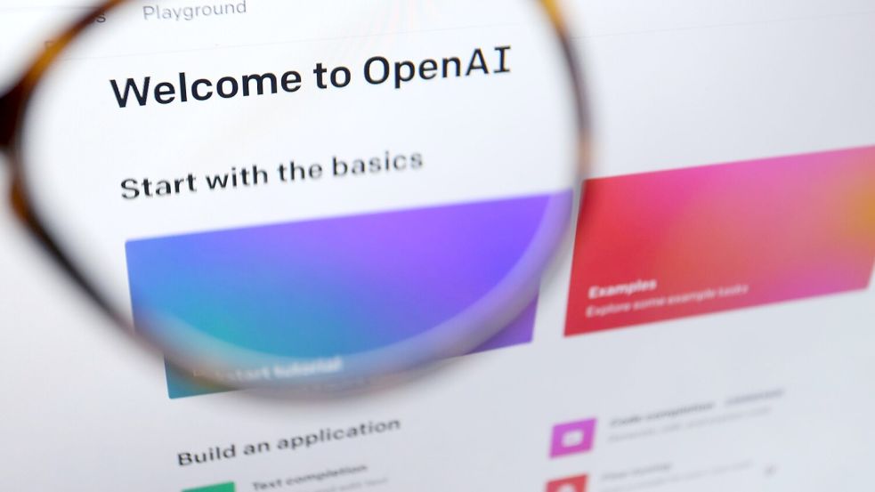 Voraussetzung für die volle Geldspritze von 40 Milliarden Dollar soll der Umbau von OpenAI bis zum Jahresende sein. (Archivbild) Foto: Karl-Josef Hildenbrand/dpa