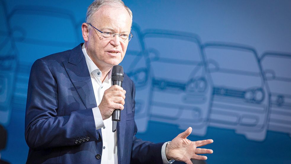 Niedersachsen Ministerpräsident Stephan Weil will von seinem Amt zurücktreten. DPA-Foto: Frankenberg