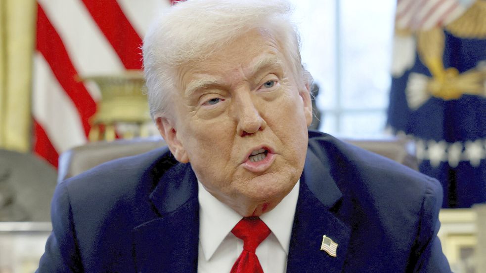 Trump hatte bereits in den vergangenen Monaten öffentlich mit einer dritten Amtszeit geliebäugelt. Foto: dpa/Pool via AP