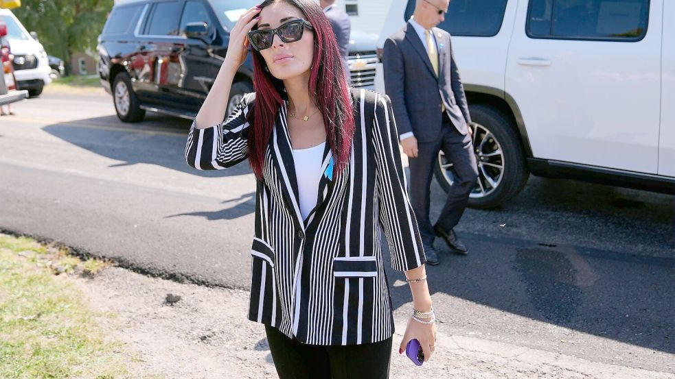 Ultrarechte Influencerin Laura Loomer sorgt für Entlassungen im Weißen Haus Foto: Matt Rourke/AP