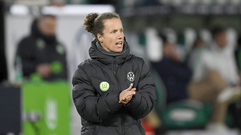 Übernimmt interimsweise die Fußballerinnen des VfL Wolfsburg: Sabrina Eckhoff. Foto: Swen Pförtner/dpa